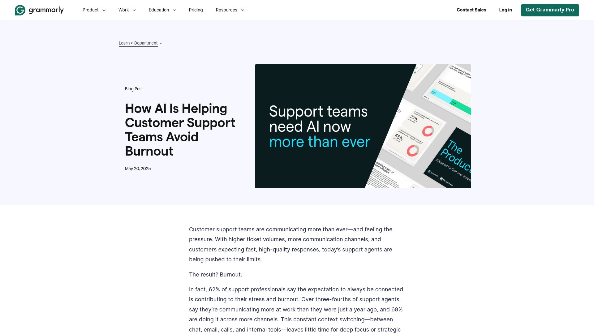 How AI Is Helping Customer Support Teams Avoid Burnout – Agile Writing